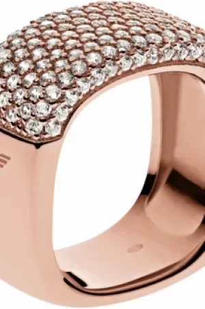 Image of Emporio Armani EG3264221508 Pure Pave Ring