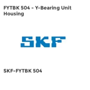 Image of FYTBK 504 - Y-Bearing Unit Housing