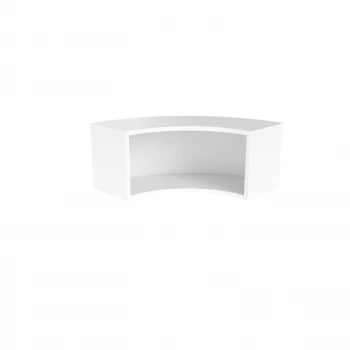 Image of Reception Modular Corner Hutch Unit - White