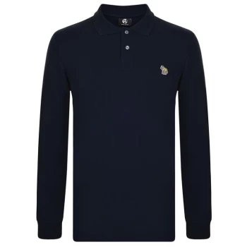 Image of Paul Smith Zebra Polo - Navy 49