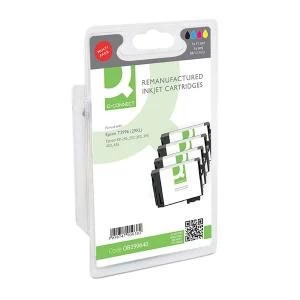 Image of Q-Connect Epson Strawberry 29XL Black and Tri Colour Ink Cartridge