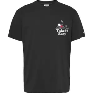 Image of Tommy Jeans Philosotee 1 T-Shirt - Black