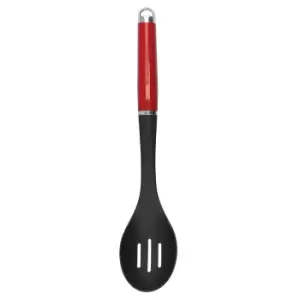 Image of KitchenAid Nylon Slotted Spoon - Red