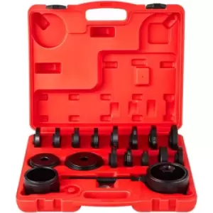 Image of VEVOR FWD Front Wheel Drive Bearing Adapters Puller, 23 PCS, 45# Steel Press Replacement Installer Removal Tools Kit, Wheel Bearing Puller Tool Works