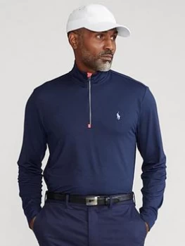 Image of Ralph Lauren Stretch 1/2 Zip Pullover - Navy Size M Men