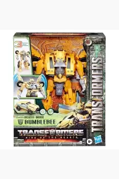 Image of Transformers Beast Mode Bumblebee - Yellow