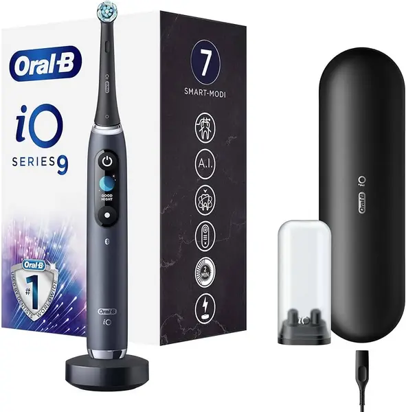 Image of Oral B iO 9 Series Black Electric Toothbrush
