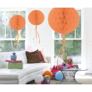 Image of Honeycomb Ball 30cm (Orange & Pink)