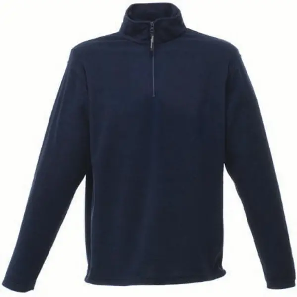 Image of Regatta Professional Mens Micro Lightweight Half Zip Fleece Top M - Chest 39-40' (99-101.5cm) Dark Navy TRF549-54B-M