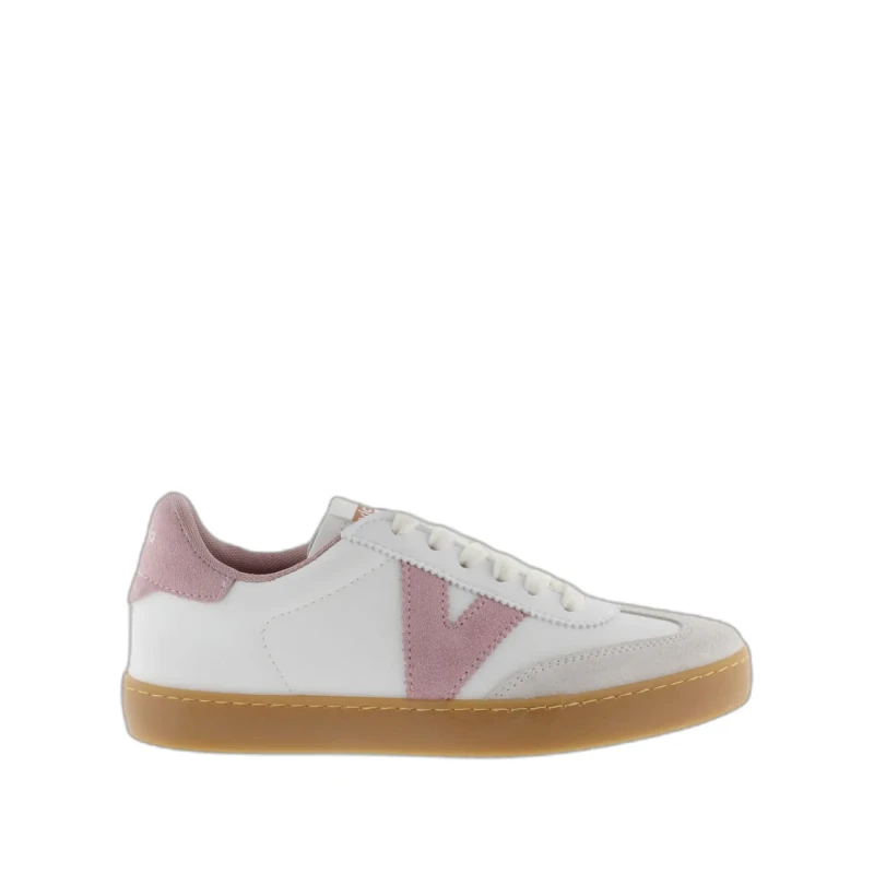 Image of Victoria Leather and suede effect trainers For Her Victoria Berlin Ciclista Rose Female 41