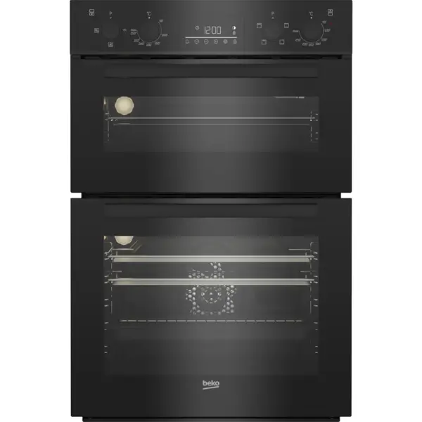Image of Beko RecycledNet BBDF26300X Built In Electric Double Oven - Stainless Steel - A/A Rated
