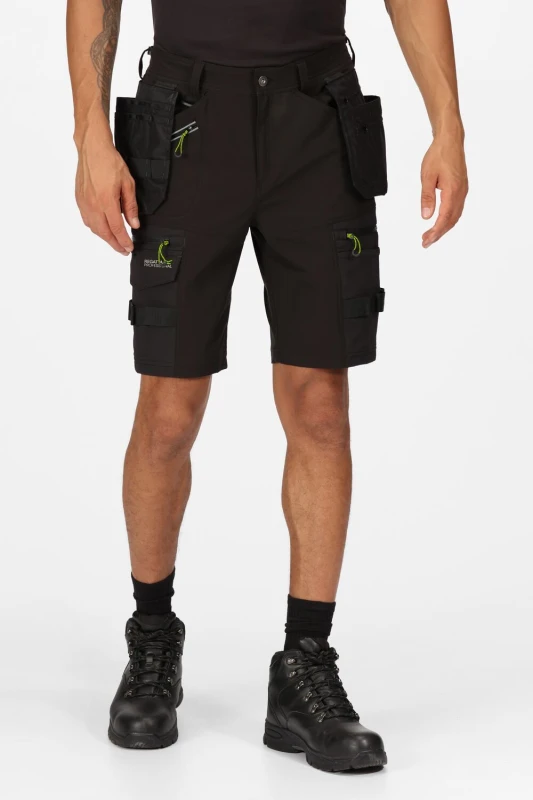 Image of Regatta Regatta Men Infiltrate Detachable Holster Shorts in Black Size: 30R Black 30R Male 5063019227733