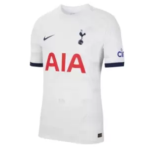 Image of Nike Tottenham Hotspur Authentic Home Shirt 2023 2024 Adults - White