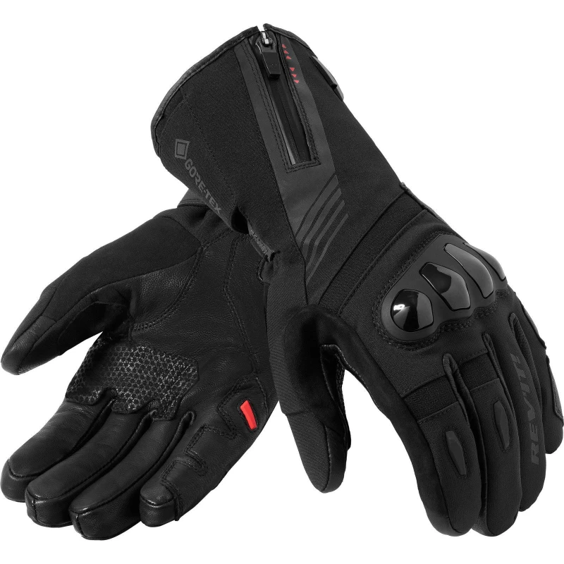 Image of Rev It Taurus 2 Gore-Tex Motorcycle Gloves 4XL Black