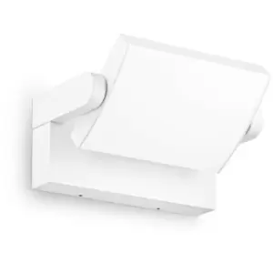 Image of Ideal Lux SWIPE LED Outdoor Down Wall Lamp White, 3000K, IP54