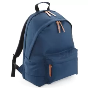 Image of Bagbase Campus Padded Laptop Compatible Backpack/Rucksack (Pack Of 2) (One Size) (Navy Dusk)