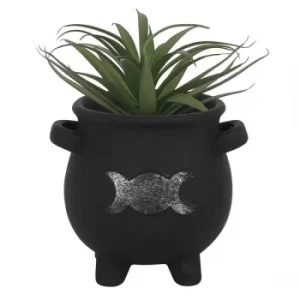 Image of Triple Moon Cauldron Plant Pot