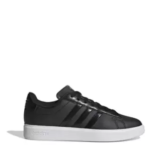 Image of adidas Girls Grand Court Sneakers - Black