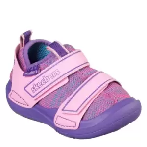 Image of Skechers Triple-Fit Infant Girls Trainers - Pink