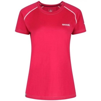 Image of Regatta Red 'Tornell' Super Soft Merino Wool T-Shirt - 8
