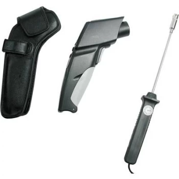 Image of testo 830 T2 Set IR thermometer Display (thermometer) 12:1 -30 - +400 °C Contact measurement