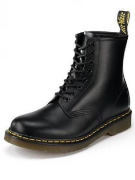 Image of Dr Martens 1460 Smooth Boots - Black, Size 7, Men