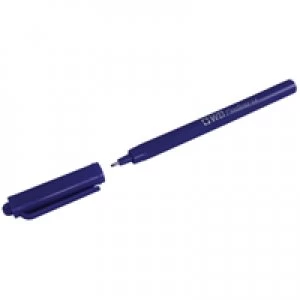 Image of Nice Price Fineliner 0.4mm Blue Pens Pack of 10 WX25008