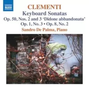 Image of Clementi Keyboard Sonatas Op 50 Nos 2 and 3 Didone Abbandonata/Op1 No 3/Op8 No 2 by Muzio Clementi CD Album