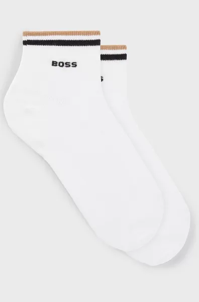 Image of Boss Boss 2p Sh Stripe Cc 10249327 01 Crew Socks 9-11 White 41499701060