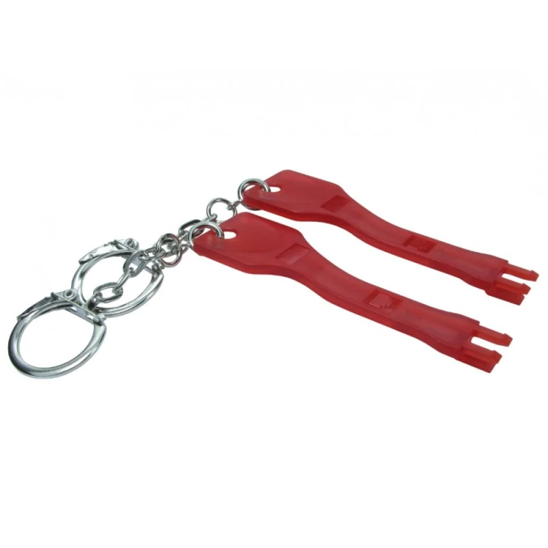 Image of Cables Direct NLRJ45-PB04 port blocker Port blocker key RJ-45 Red Plas