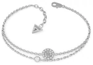 Image of Guess Miniature Stainless Steel Charm Bracelet UBB79032-L Jewellery