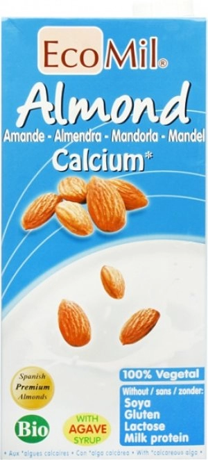 Image of Ecomil Organic Almond Drink with Added Calcium 1000ml