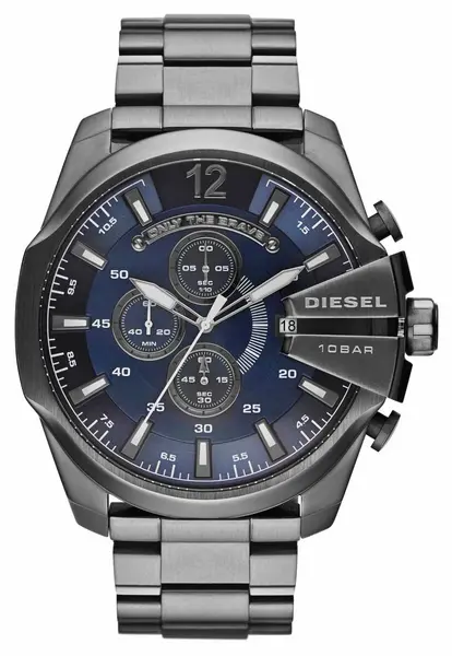 Image of Diesel DZ4329 Mega Chief Chronograph Blue Dial Watch