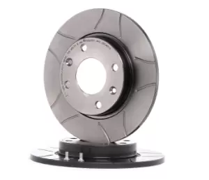 Image of BREMBO Brake disc 08.2985.75 Brake rotor,Brake discs PEUGEOT,CITROEN,206 Schragheck (2A/C),206 SW (2E/K),106 II Schragheck (1A_, 1C_)