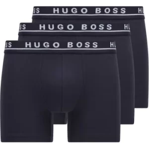 Image of Hugo Boss 3 Pack Boxer Briefs Blue Size L Men