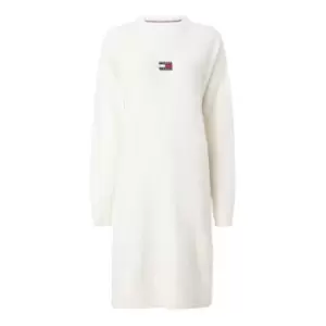 Image of Tommy Jeans Tjw Furry Sweater Dress - Cream