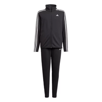 Image of adidas Essentials French Terry Tracksuit Kids - Black / White