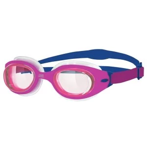 Image of Zoggs Junior Sonic Air Goggles Pink/Purple/Clear Junior