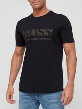 Image of Hugo Boss Athleisure Pixel 1 T-Shirt Black Size S Men