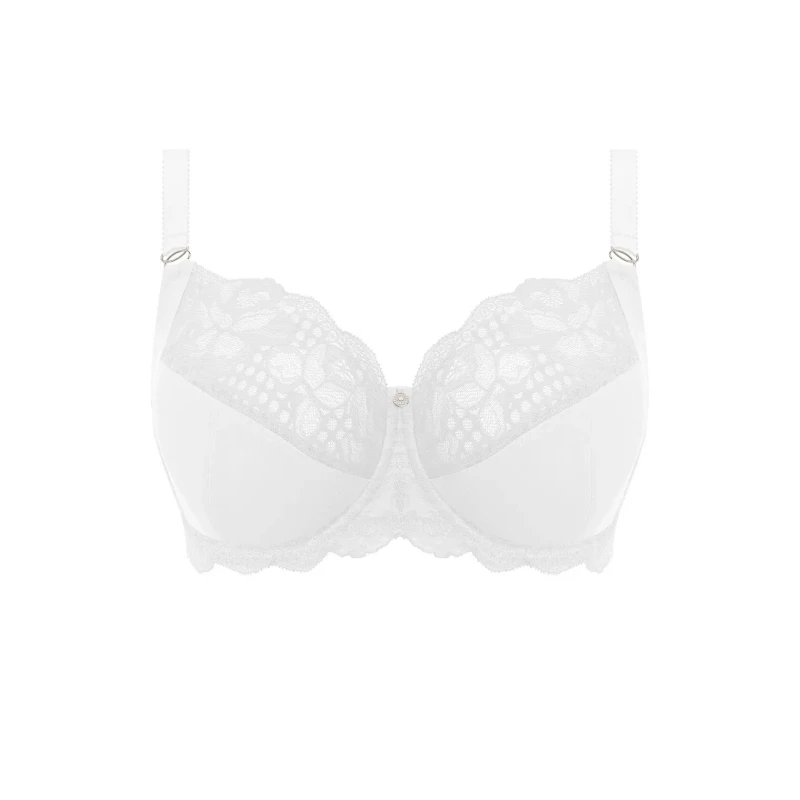 Image of Fantasie Womens Reflect Side Support Bra in White Size: 30FF White Female 30FF