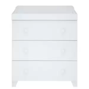 Image of Little Acorns Classic Milano Dresser & Changing Table - White