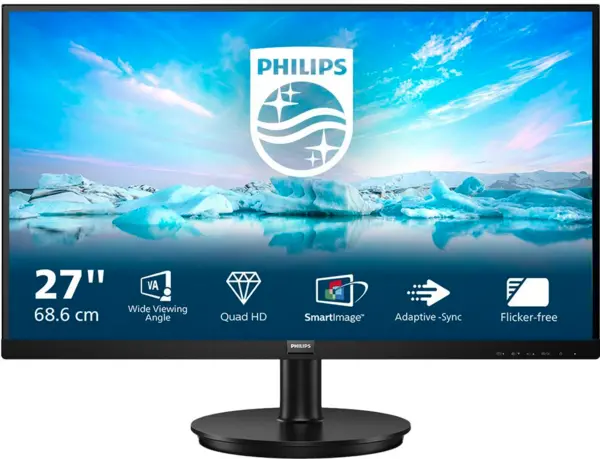 Image of Philips V Line 27" 275V8LA Quad HD LCD Monitor