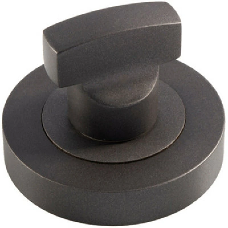 Image of Loops Thumbturn Lock and Release Handle Concealed Fix Round Rose Matt Bronze Multi unisex