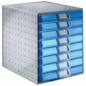 Image of Exacompta The System 8, Office, Light Grey/Blue, Pack of 1