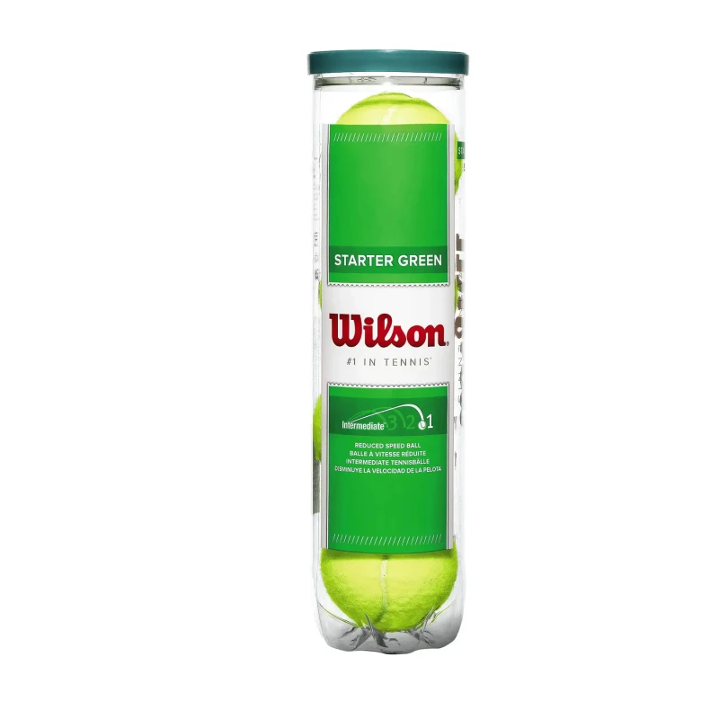 Image of Wilson Set of 4 tennis balls Wilson Starter Play Jaune Unisex TU WRT137400+
