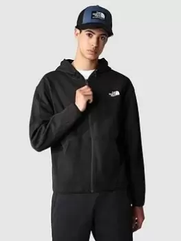 Image of The North Face Tech Full Zip Hoodie - Black, Size S, Men