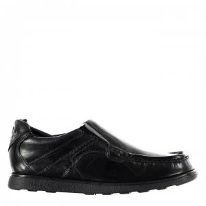 Image of Kangol Waltham Slip On Junior Shoes - Black
