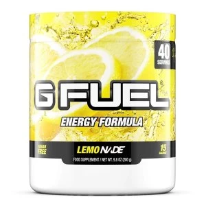Image of G Fuel Lemonade Tub (40 Servings) Elite Energy and Endurance Formula
