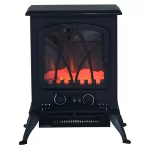 Image of Etna 2kW Fireplace Flame Effect Electric Heater Log Burning