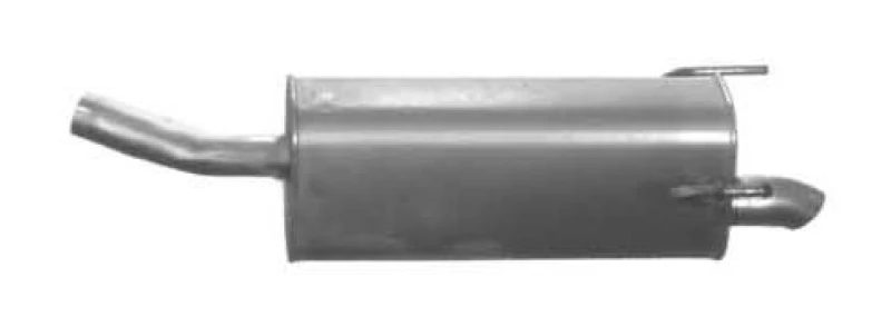 Image of IZAWIT 21.157 Rear silencer End Silencer (3437)